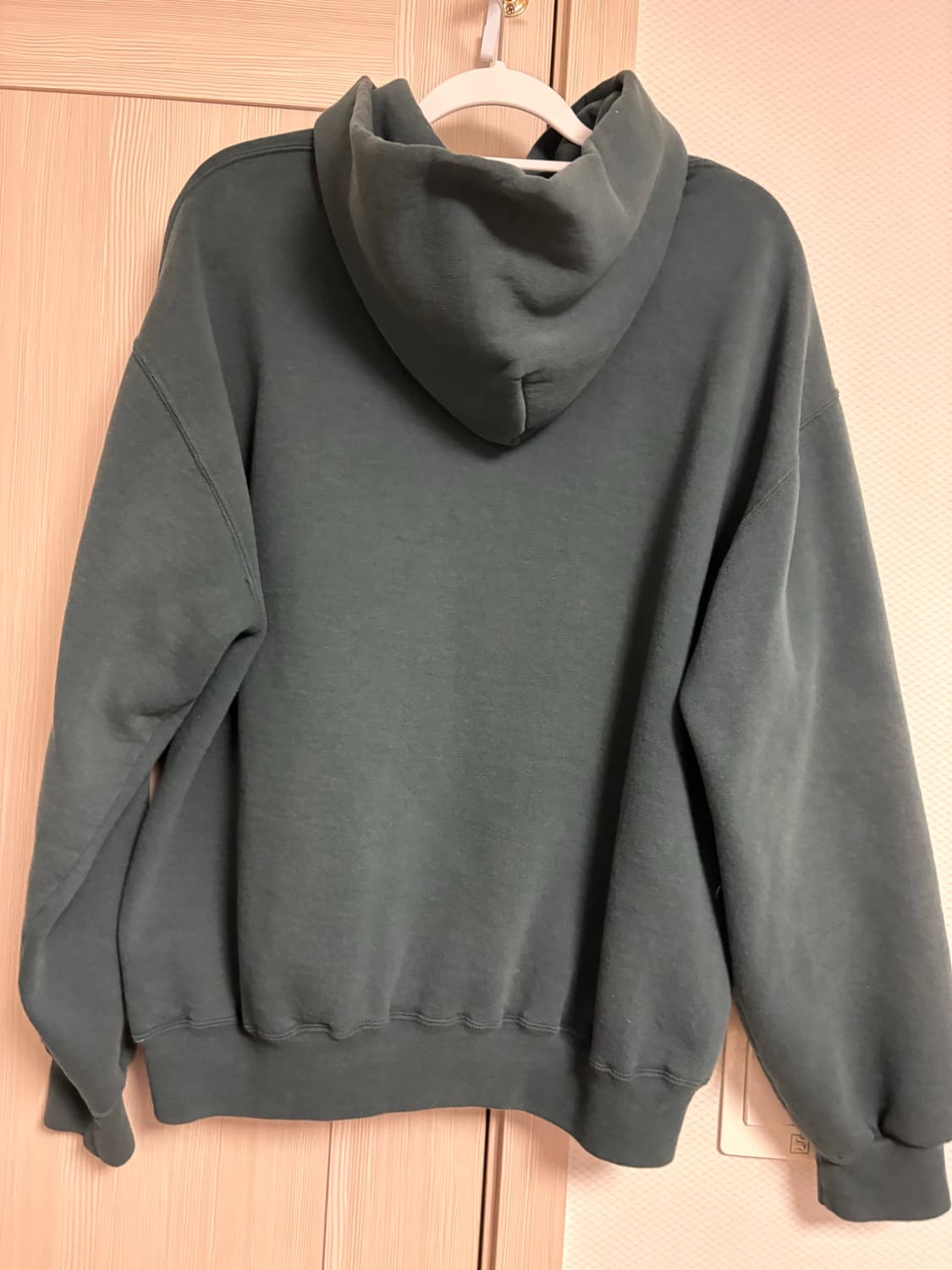 90s 러셀 후드집업 다크그린 상품이미지2