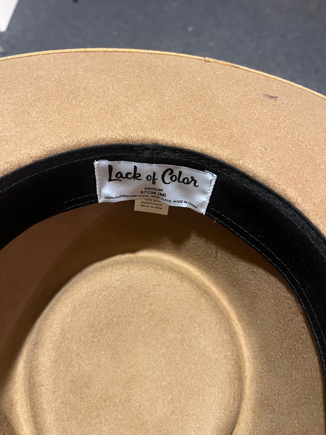 랙오브컬러 페도라 판매 상품이미지4