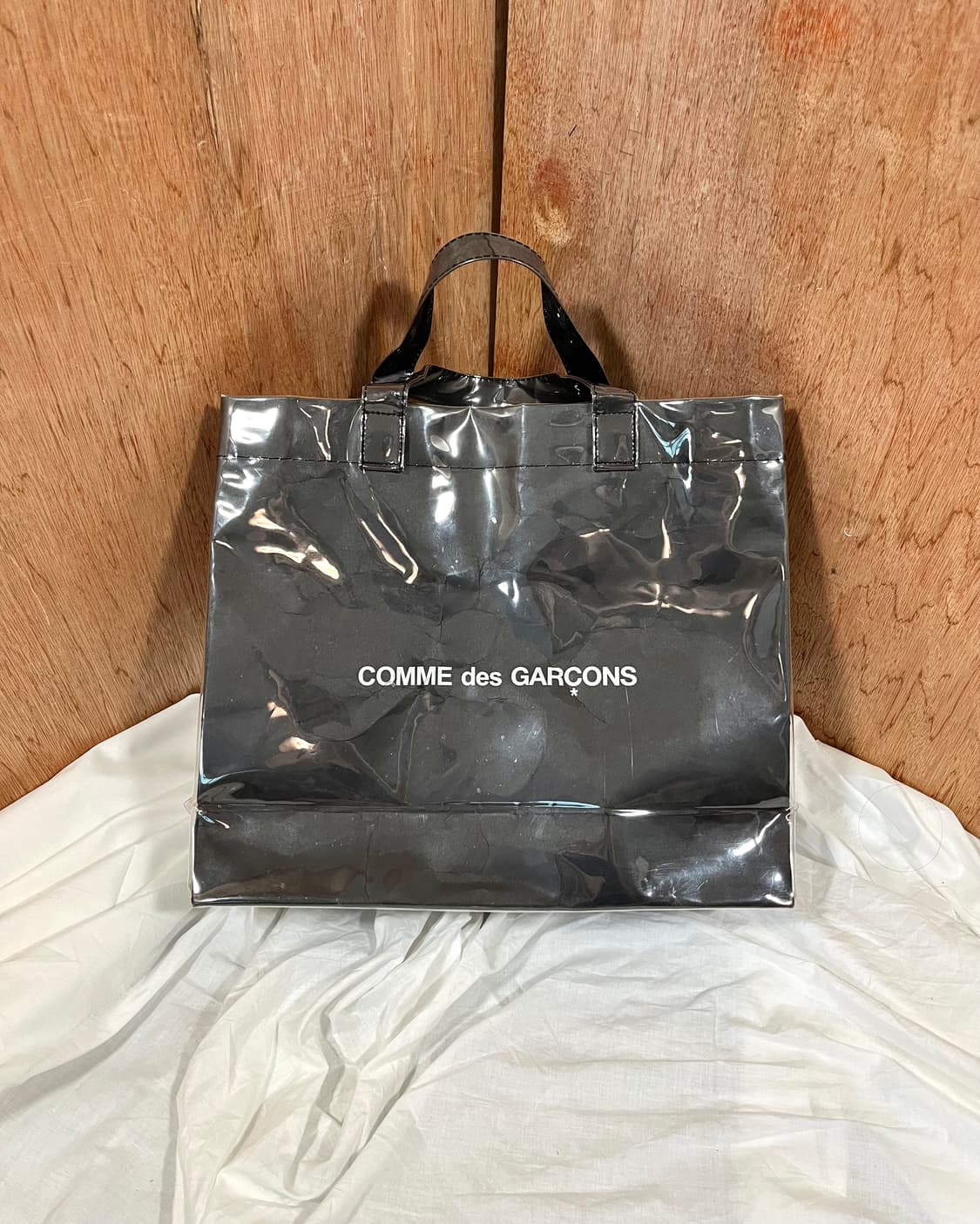 꼼데가르송 PVC 토트백 상품이미지1
