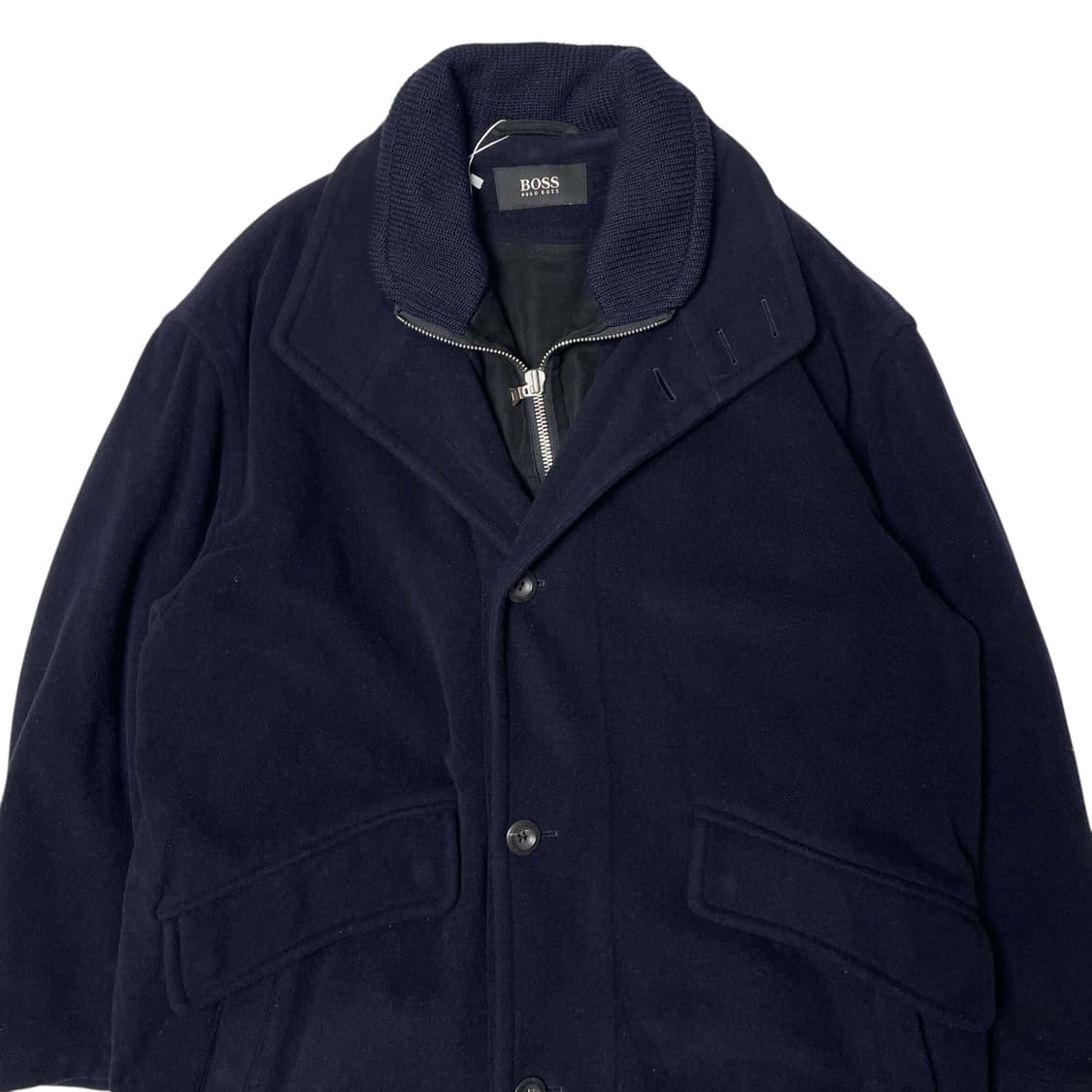 90's hugo boss 더블 칼라 빅 코트 상품이미지2