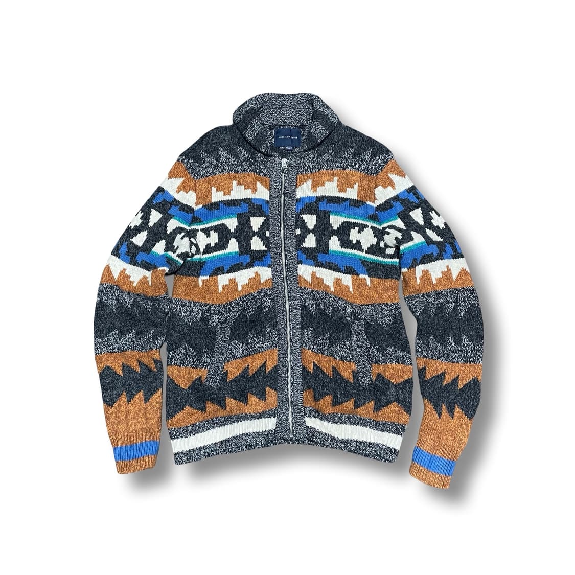 [M] 아메리칸이글 코위찬 니트집업 상품이미지1