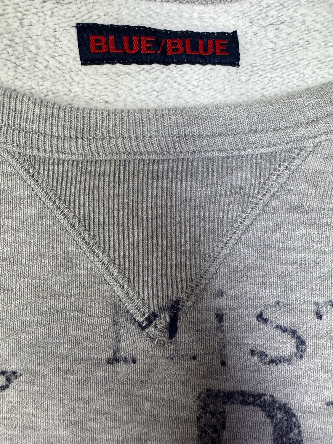 블루블루재팬 BLUEBLUE JAPAN 그래픽 스웻셔츠 맨투맨 2 상품이미지3