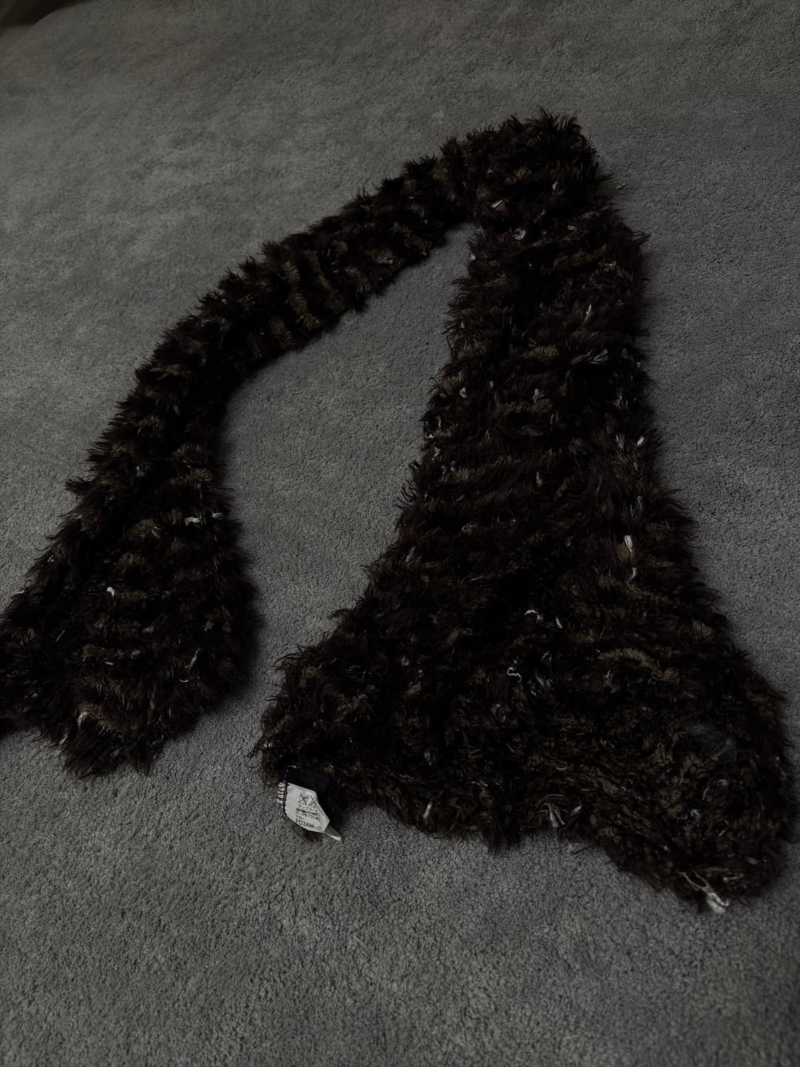 Vintage v-kei punk mood fur scarf 상품이미지2