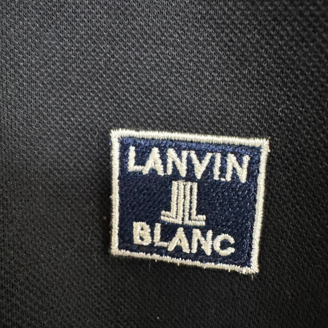 랑방 여자 카라 반팔티 검정 L  상품이미지3