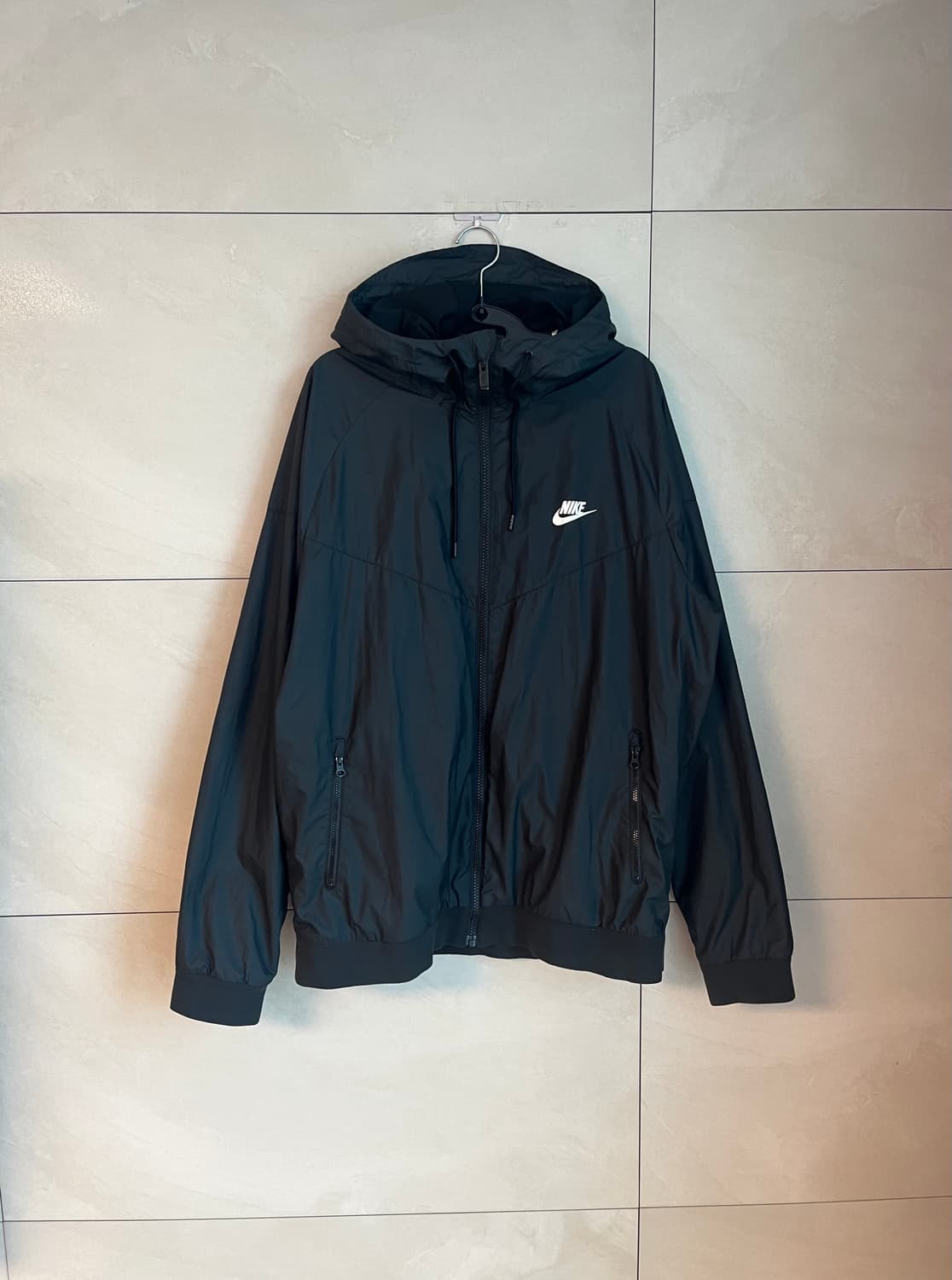 [2XL] 나이키 윈드러너 바람막이 블랙 상품이미지1