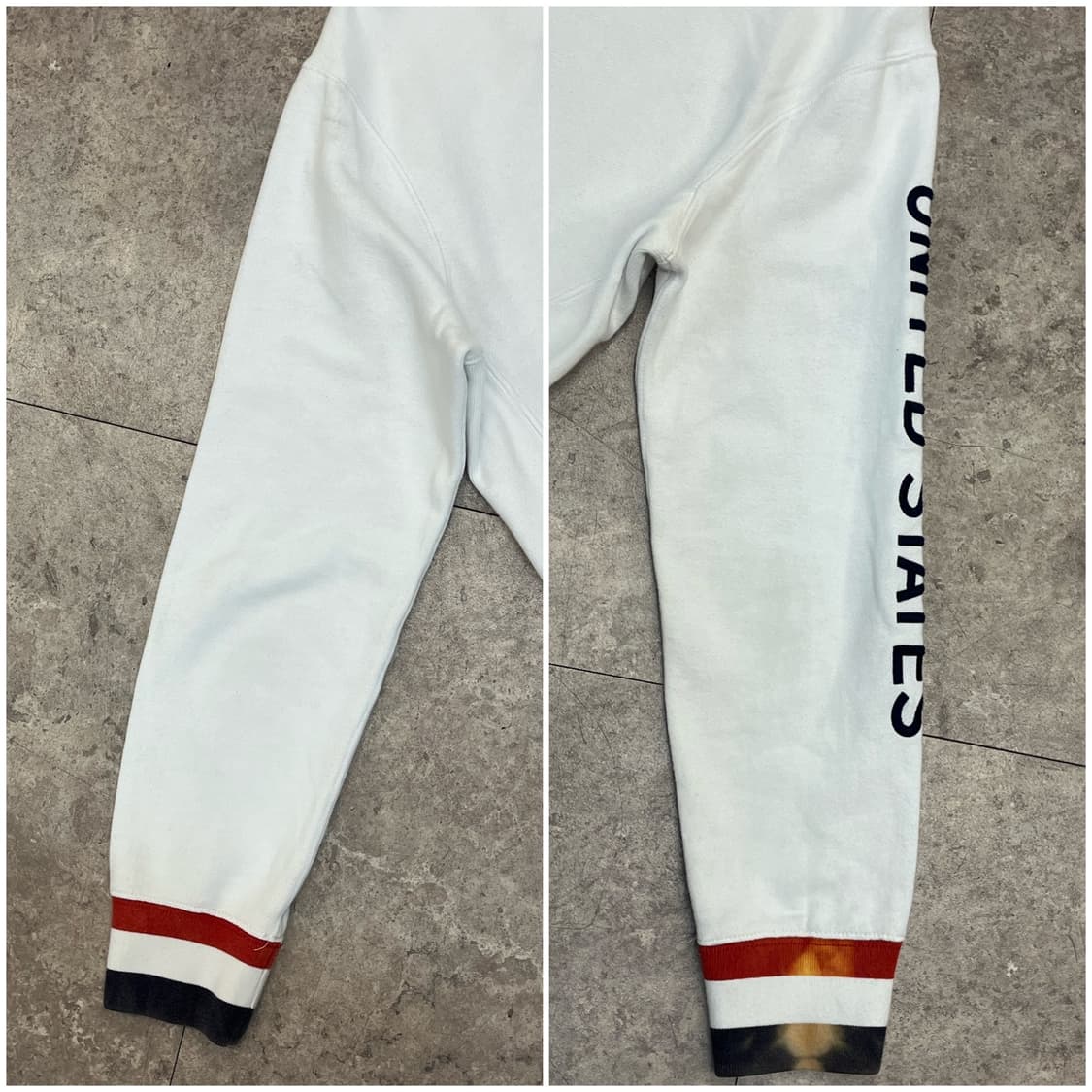 폴로 랄프로렌 USA 빅포니 반집업 맨투맨 화이트  L #csz2684 상품이미지10