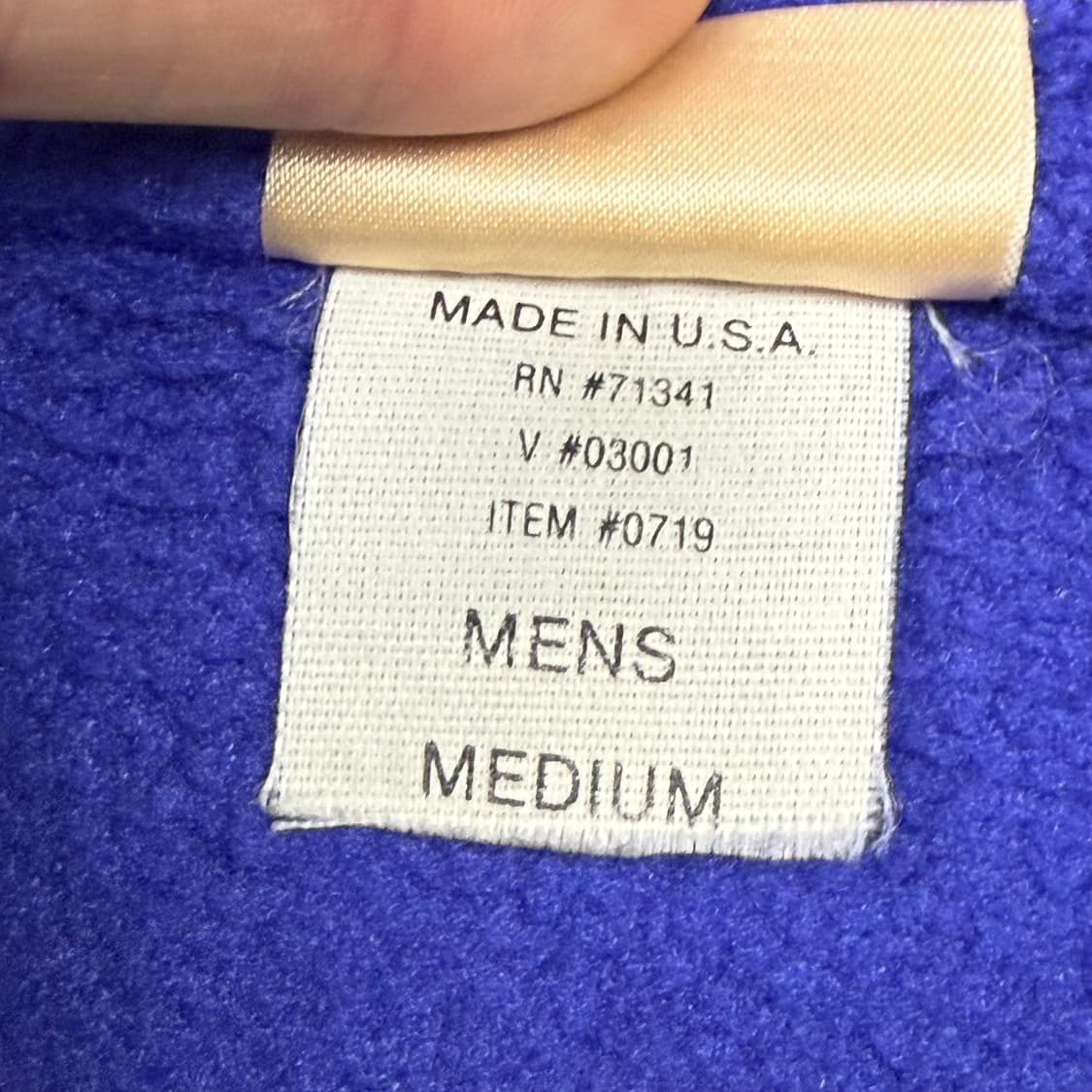 (105) 80s 엘엘빈 플리스 풀오버 상품이미지7