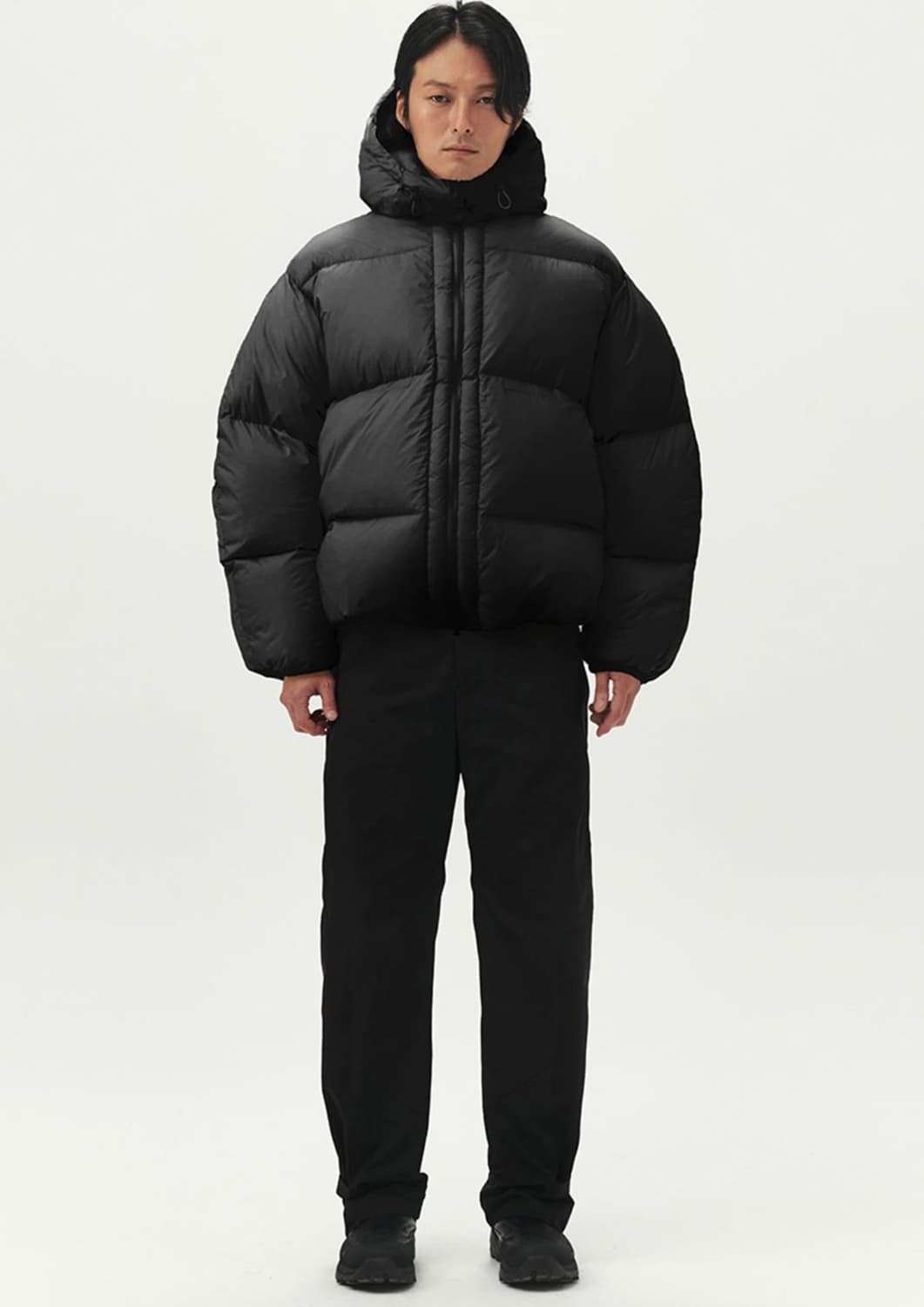 [M] 누마레 ee 남성 다운 파카 블랙   상품이미지6