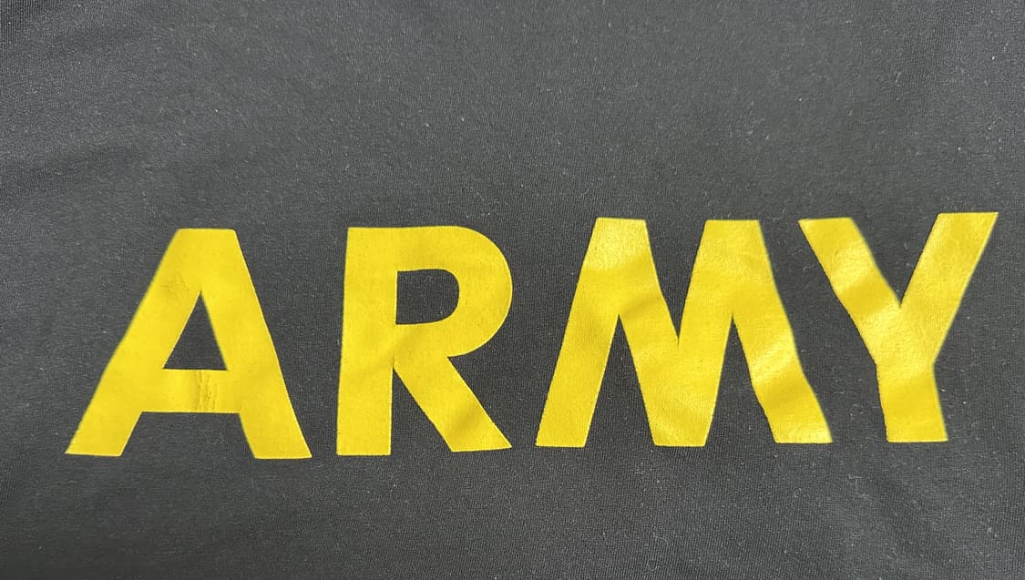 미육군 APFU 체육복 트레이닝 반팔 티셔츠 (M) (1) 상품이미지5