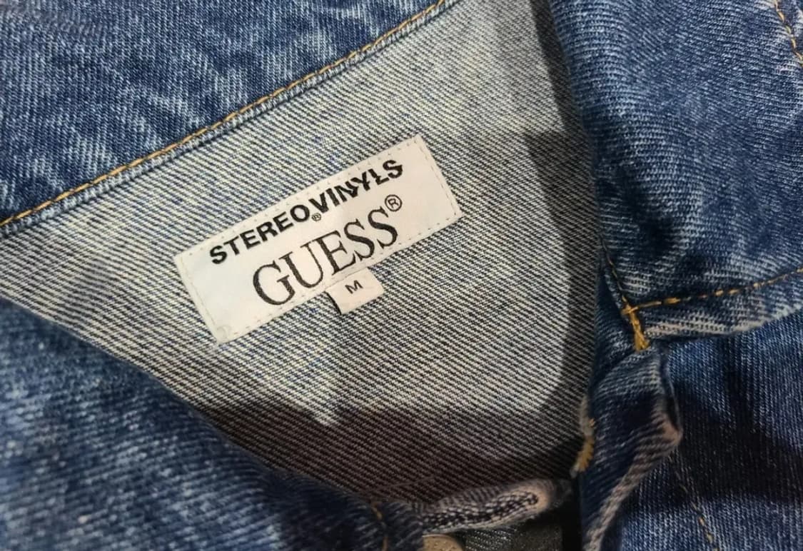 스테레오 바이나일즈 x GUESS  데님자켓 상품이미지5