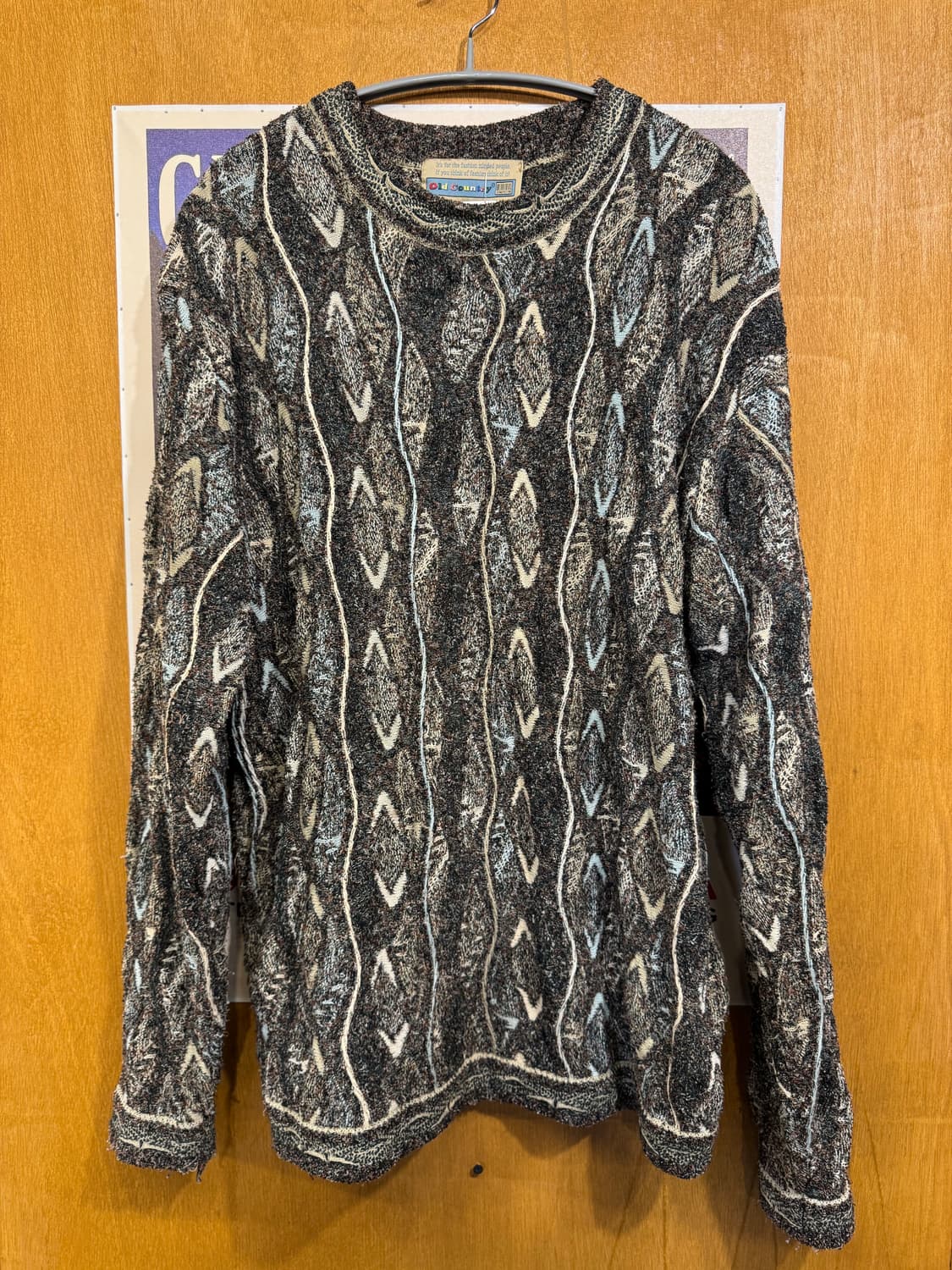 쿠지st 올드컨드리 니트 상품이미지1