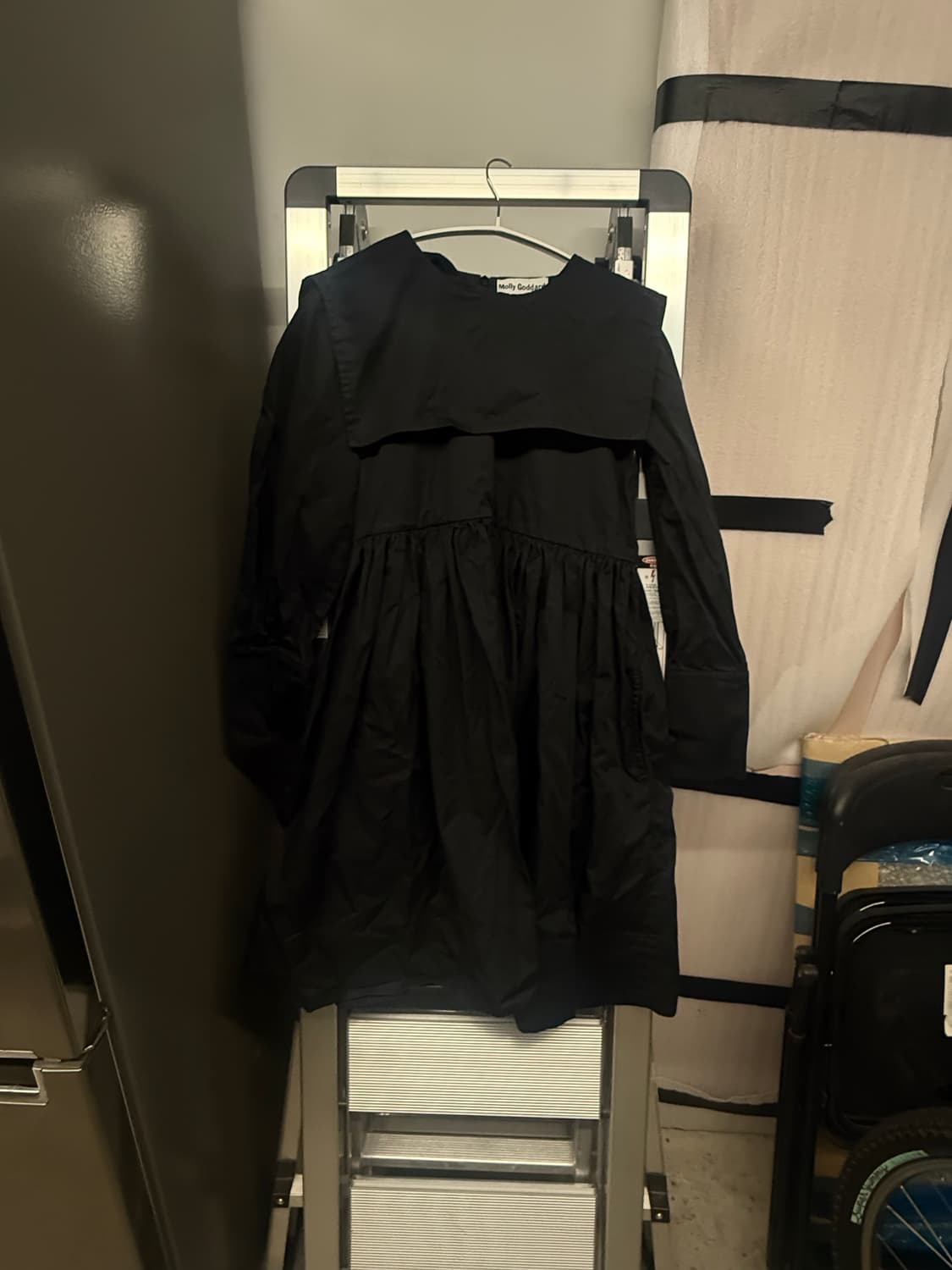 [몰리고다드] 세일러 블랙 드레스 uk8 상품이미지7