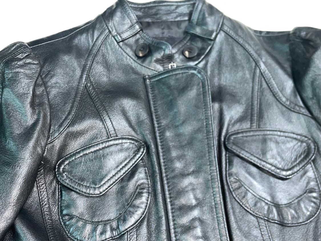 Vintage leather jk 상품이미지2