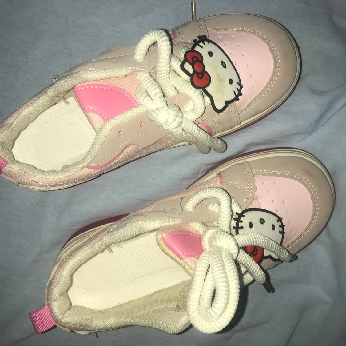 키티 갸루 운동화 y2k 빈티지 신발 핑크 상품이미지3
