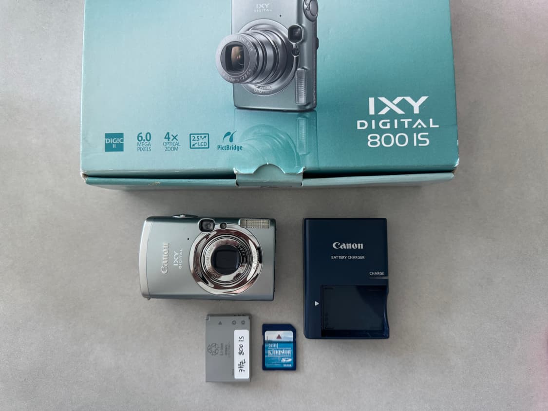 캐논 ixy 800is (풀박스 민트급 s급) 상품이미지1