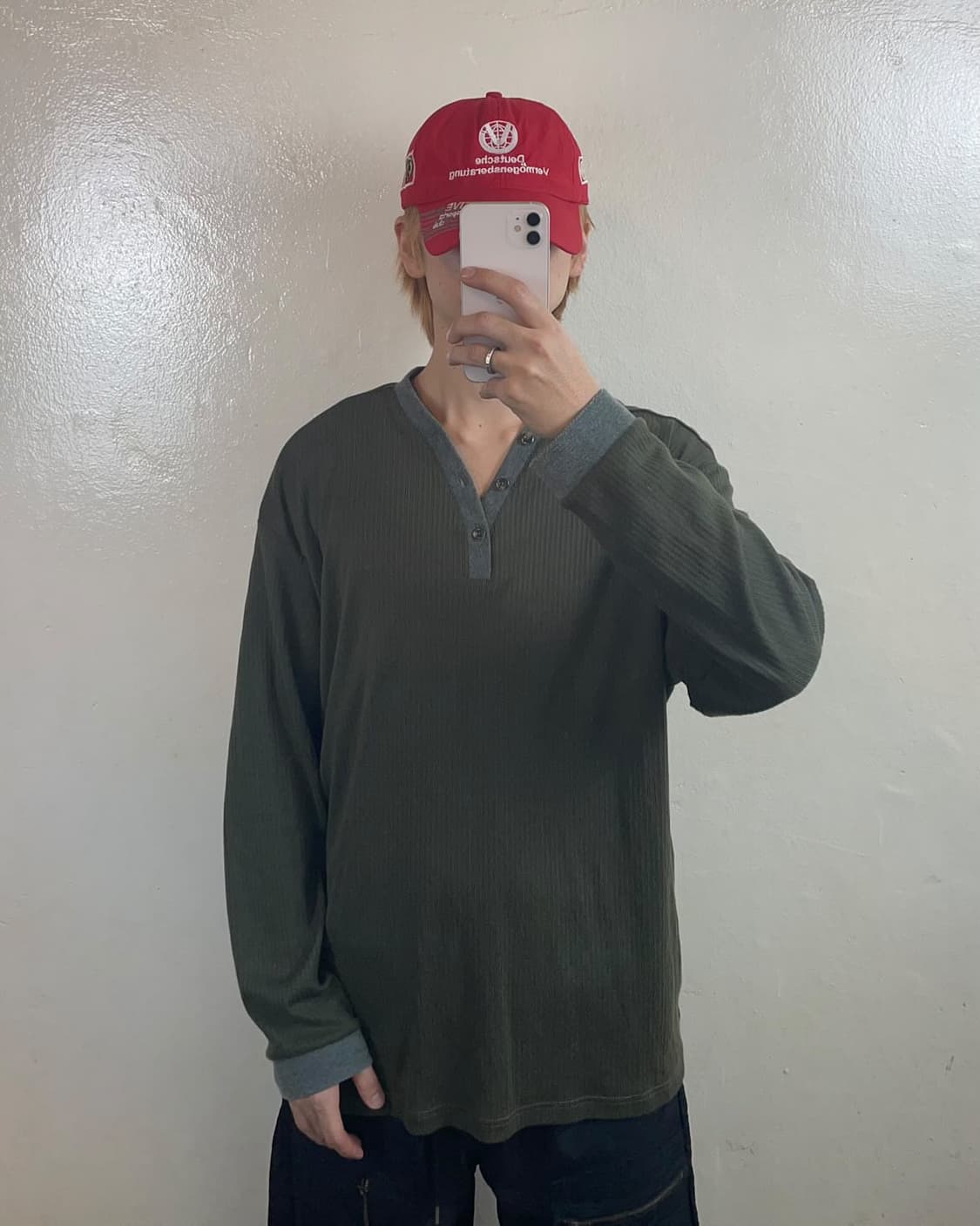 jpn 버튼v넥  (착샷o) 상품이미지3