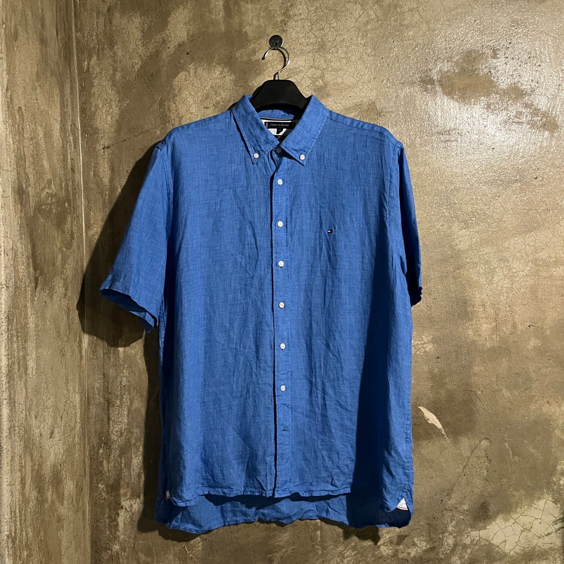 타미힐피거 린넨 반팔셔츠 상품이미지1