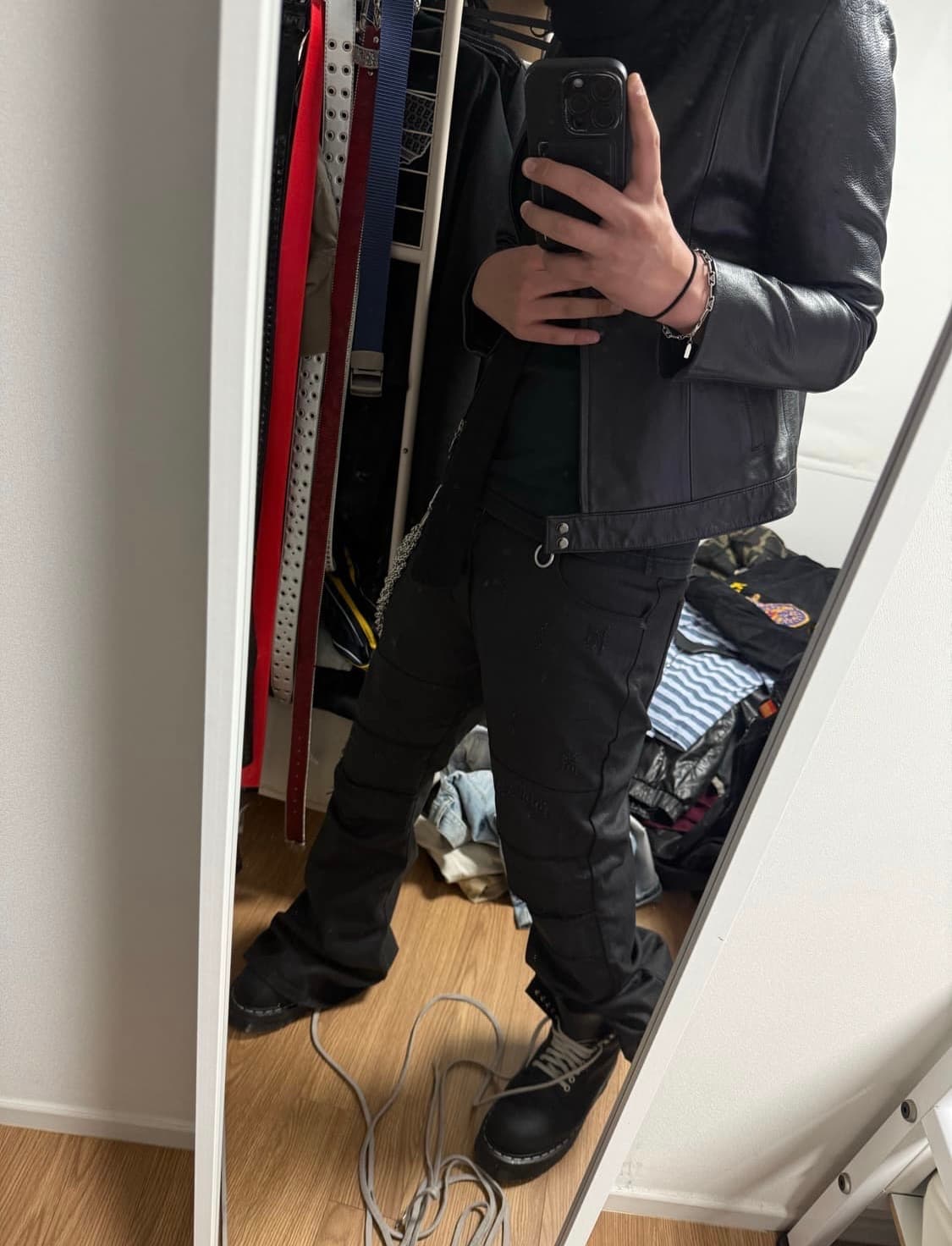 빈티지 레더자켓 상품이미지3