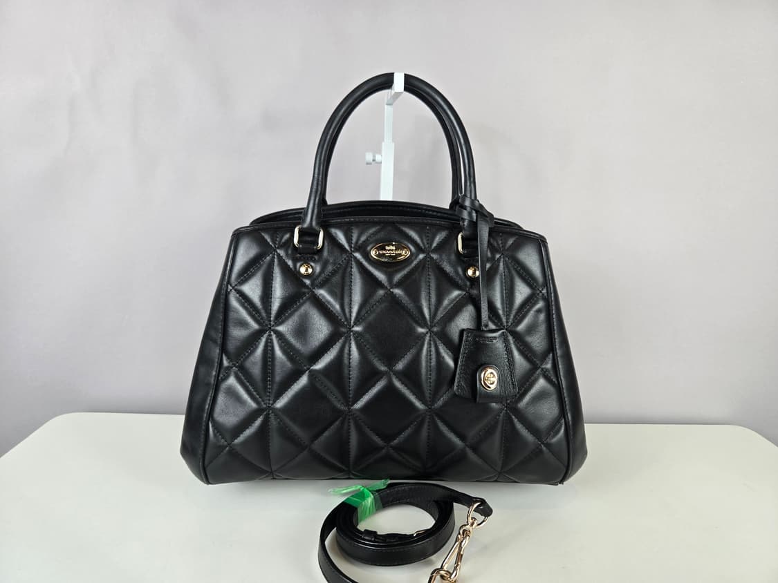 COACH 코치 마고트 캐리올 퀼티드 숄더백 토트백 퀼팅 가방 정품 상품이미지1