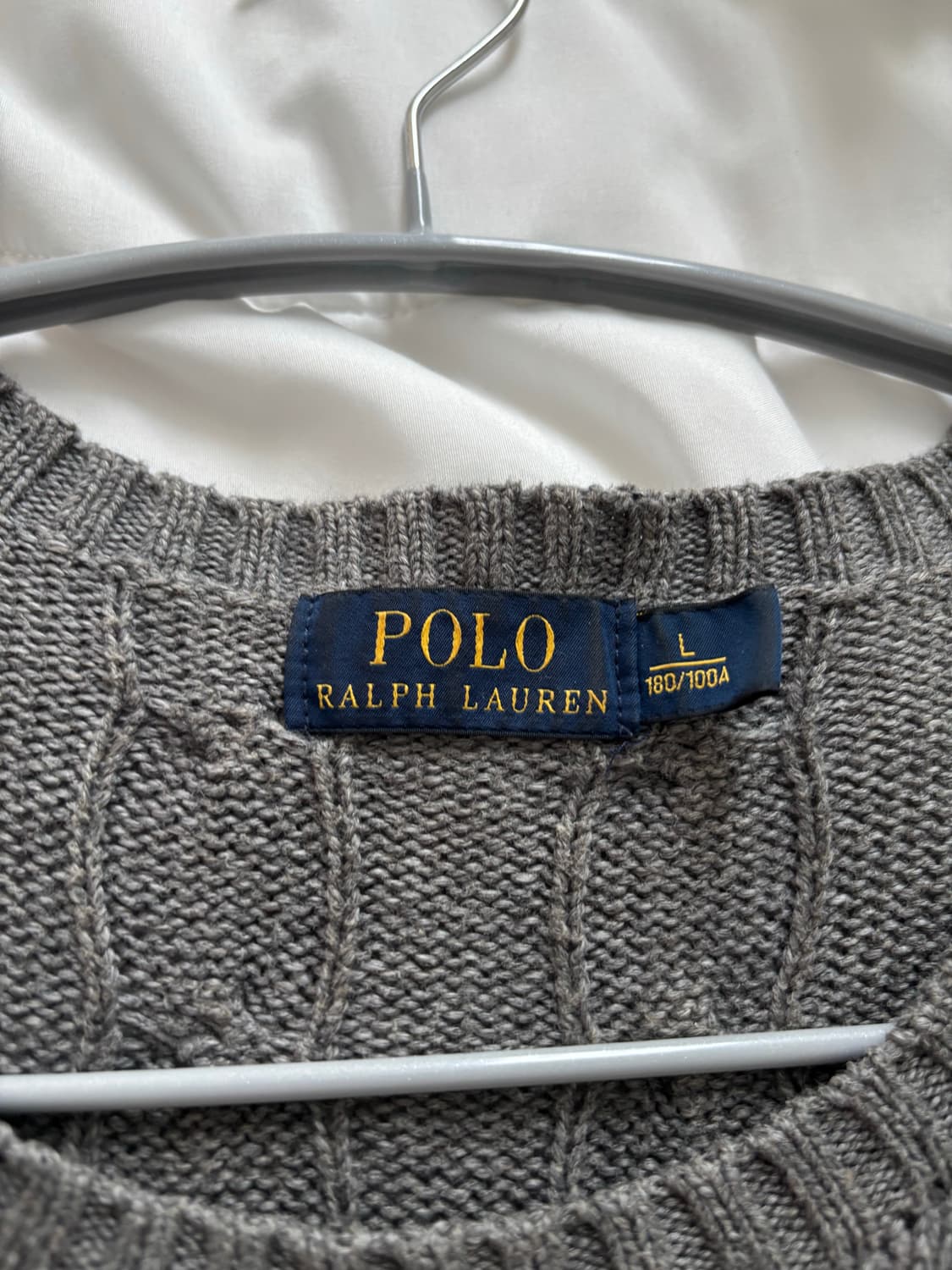 폴로 랄프로렌 그레이 니트 상품이미지2