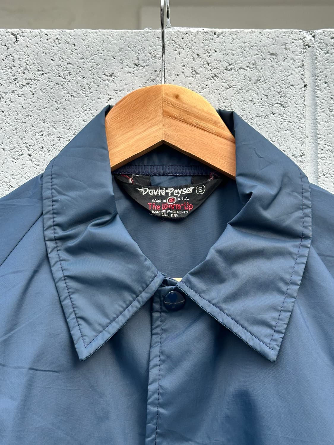 빈티지 USA 네이비 코치 자켓 상품이미지3