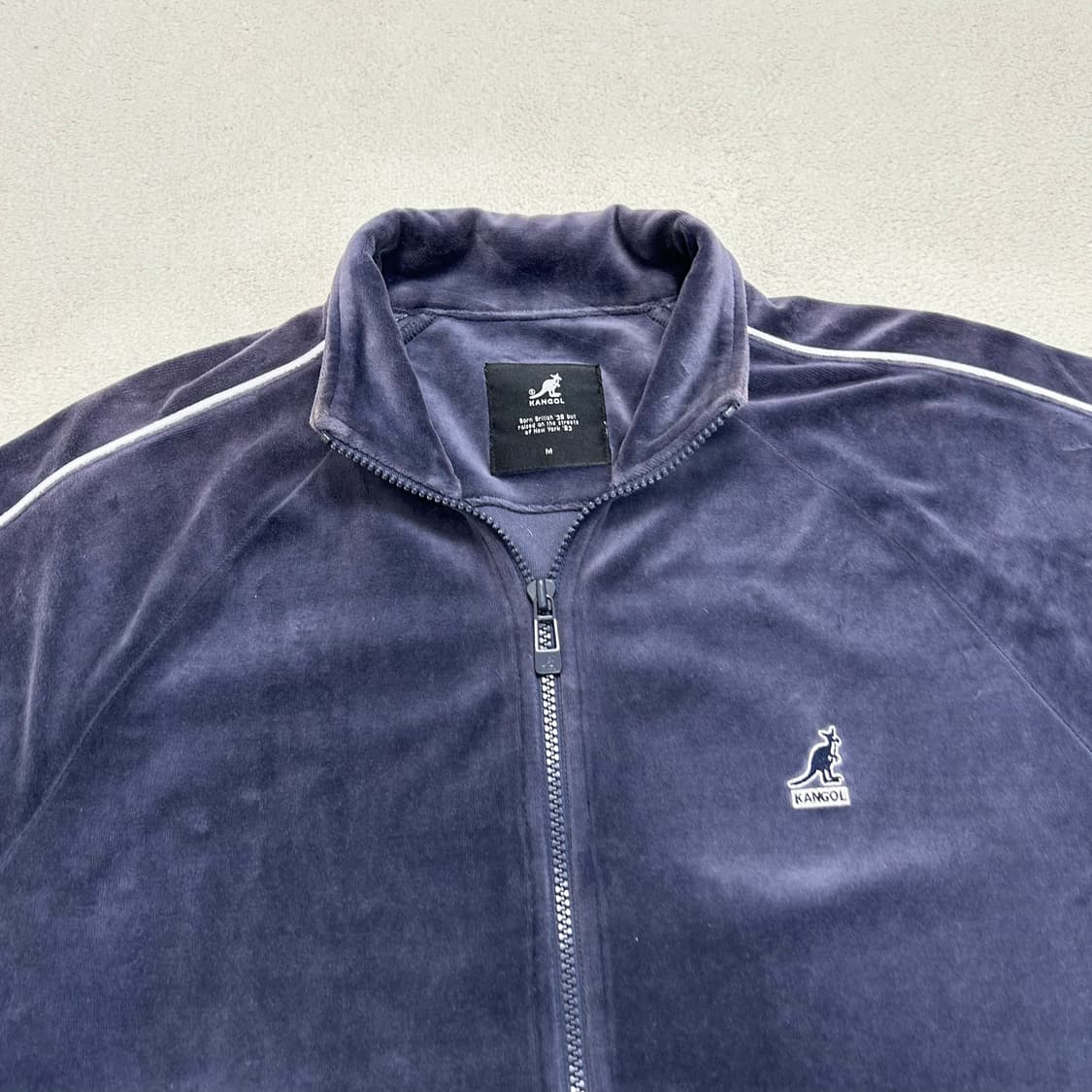 Kangol navy velour 2way jersey 상품이미지5
