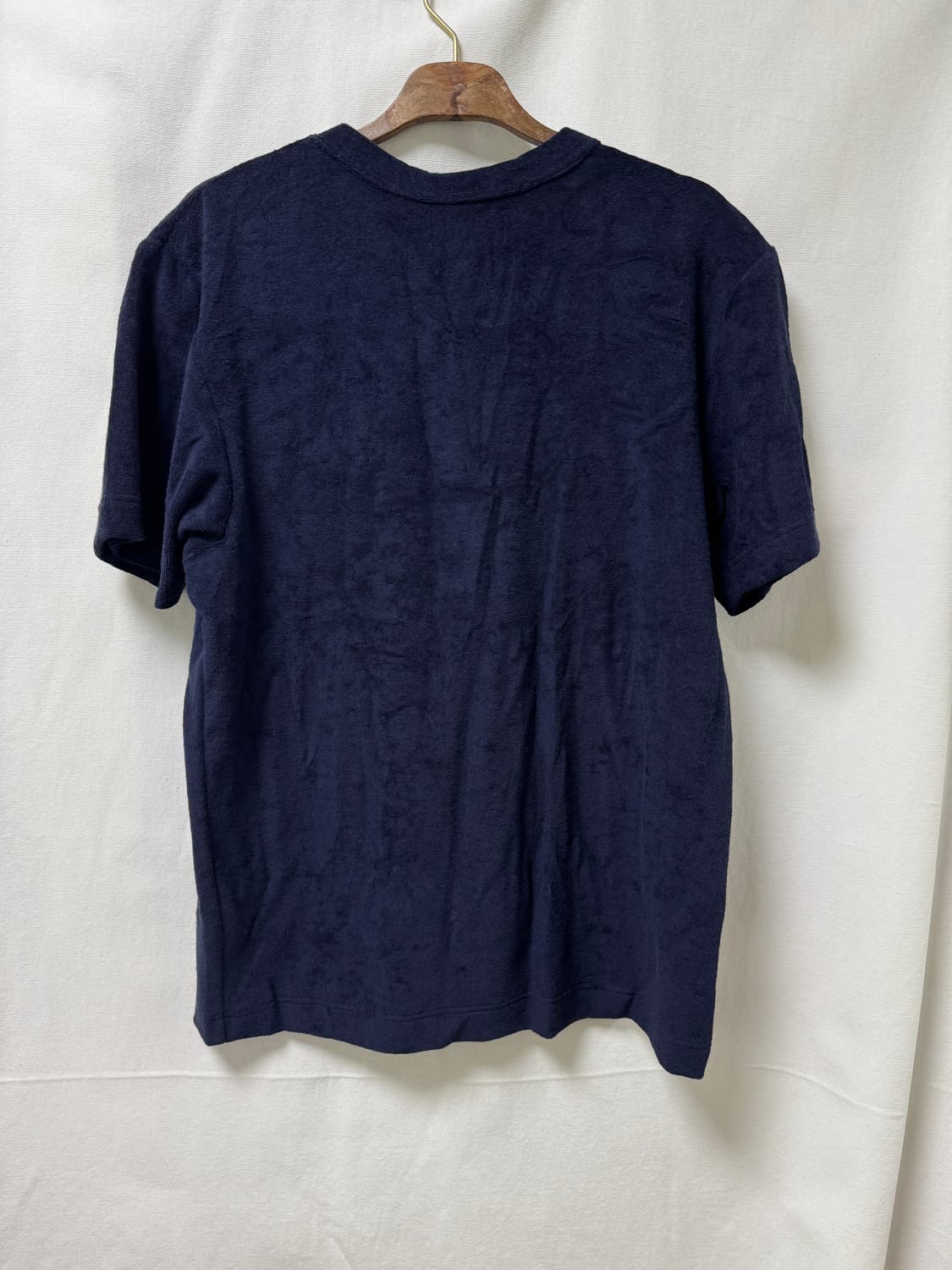 하울린 네이비 테리 코튼 반팔 티셔츠 M 상품이미지2