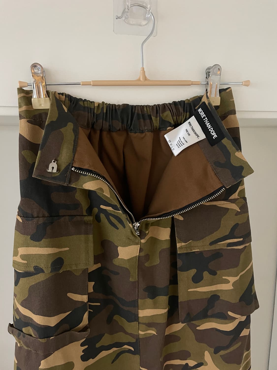MORE THAN DOPE 카모 스커트 상품이미지2