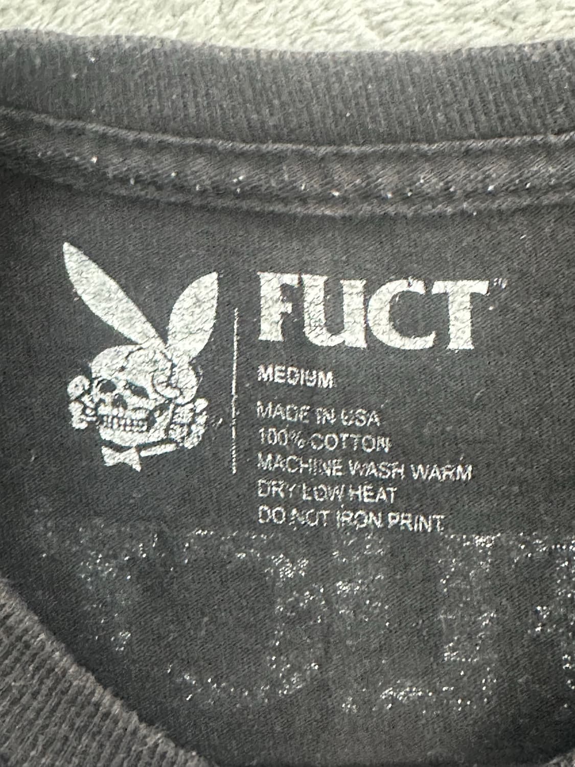FUCT 아라빅 오발 로고 티셔츠 M 상품이미지5