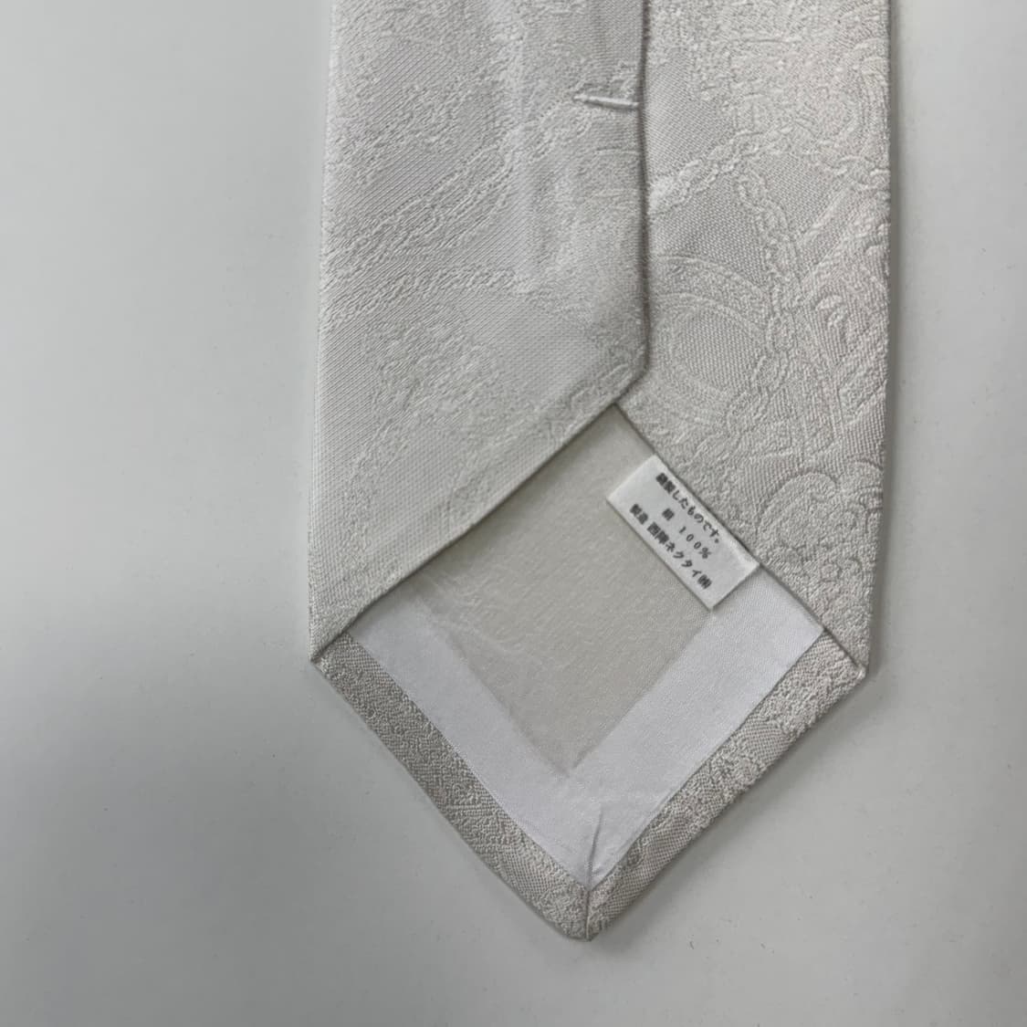 BALENCIAGA 발렌시아가 정품 명품 화이트넥타이 상품이미지6