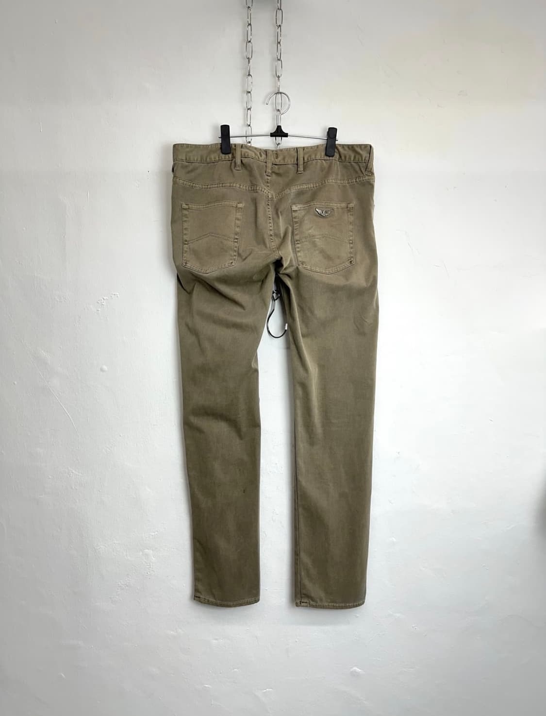 Armani Jeans Slim Khaki Olive Pants 상품이미지2