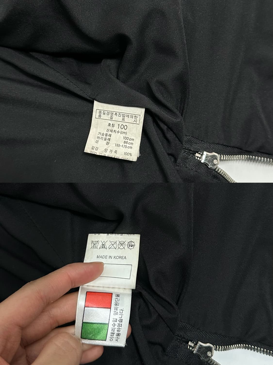 vintage 빈티지 슬림핏 양가죽 레더자켓 상품이미지10