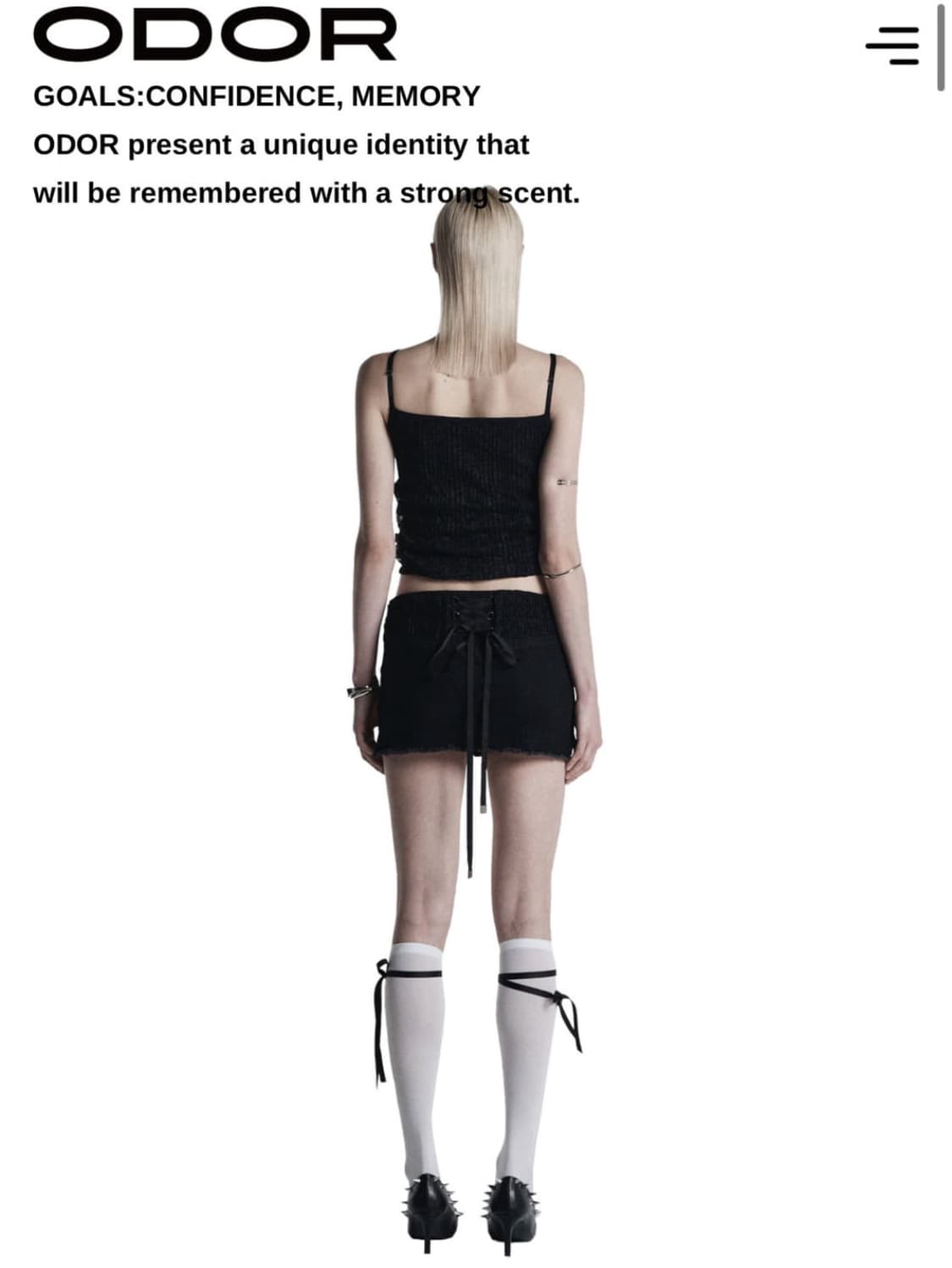 오호스 레토 스커트 상품이미지2