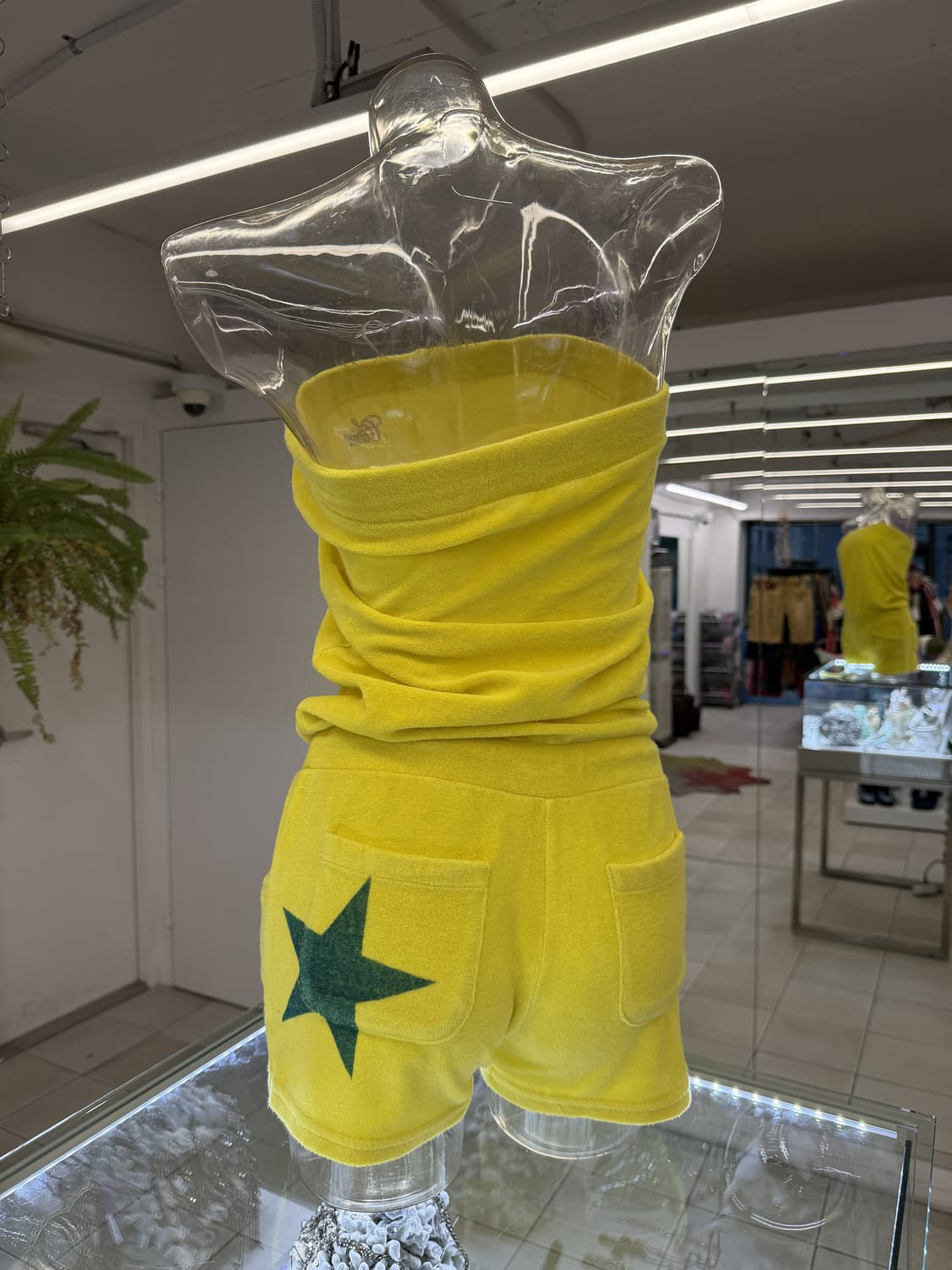 terry tube top roomper 상품이미지1