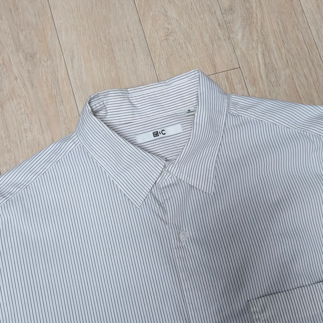 UNIQLO C 스트라이프 셔츠 상품이미지3