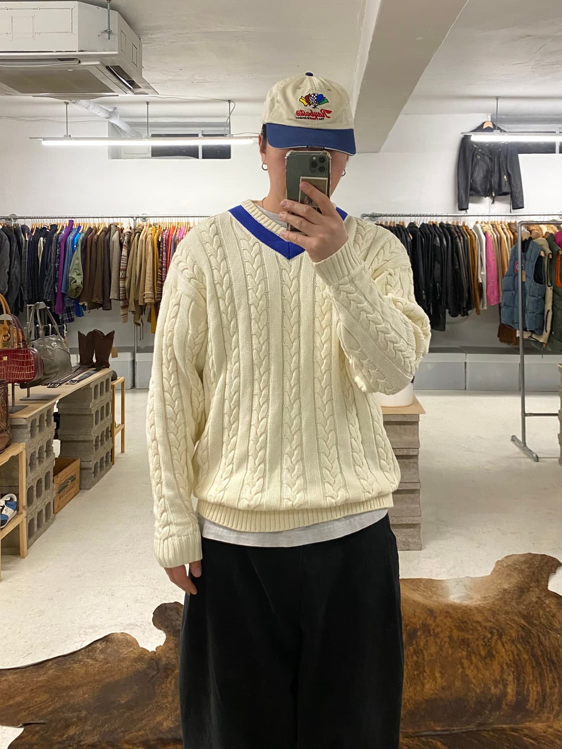 BEAMS twist cricket knit 빔즈 꽈베기 크리켓 니트 상품이미지7