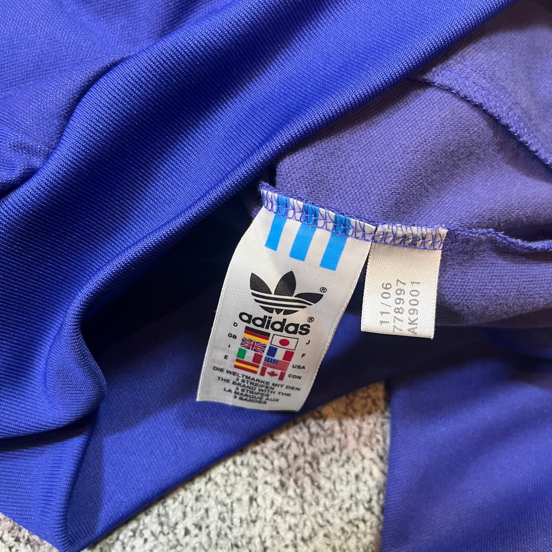 아디다스 레알마드리드 트랙탑 져지 상품이미지4