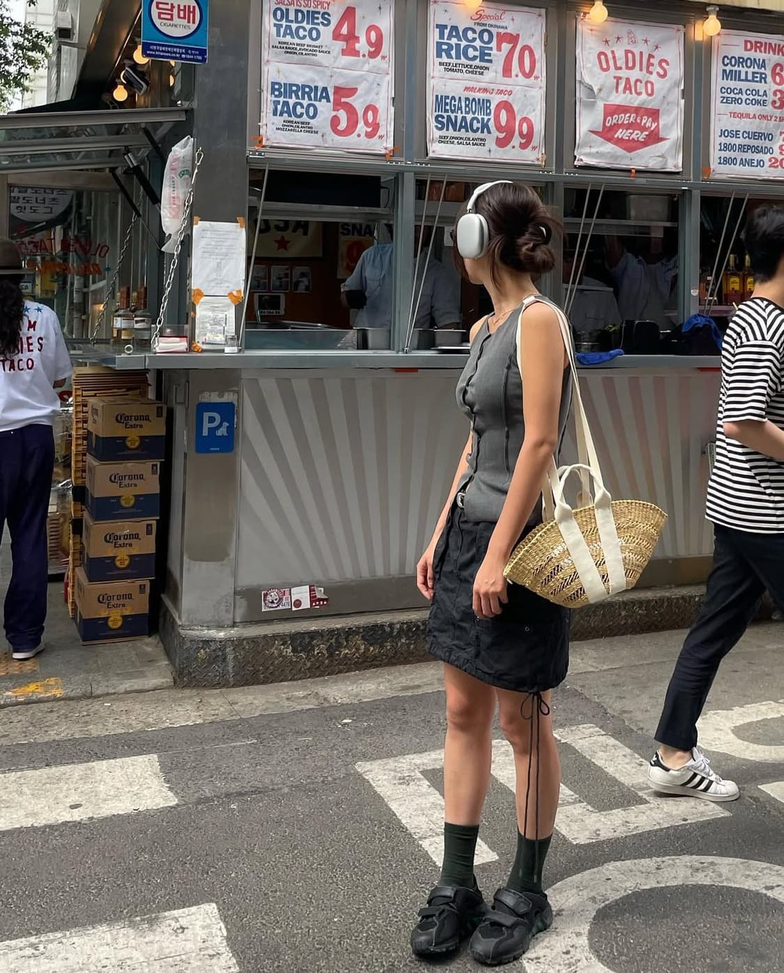 스튜디오테이블 슬래쉬 슬리브 차콜 상품이미지9