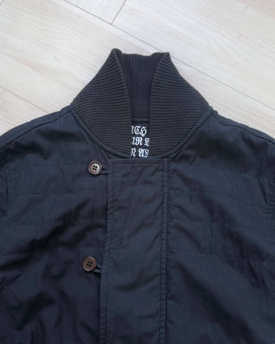 [algonquins] black cotton blouson 상품이미지5