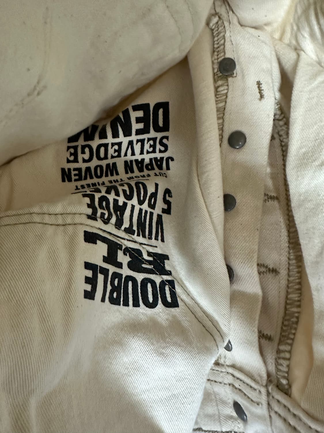 rrl 리미티드 빈파포 에크루 32x30 상품이미지3