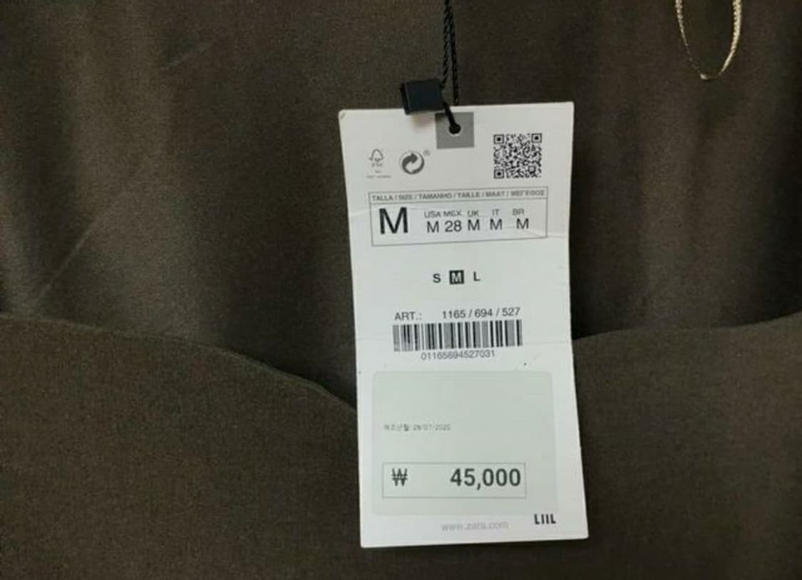 (새상품) 자라 스퀘어넥 블라우스 상품이미지2