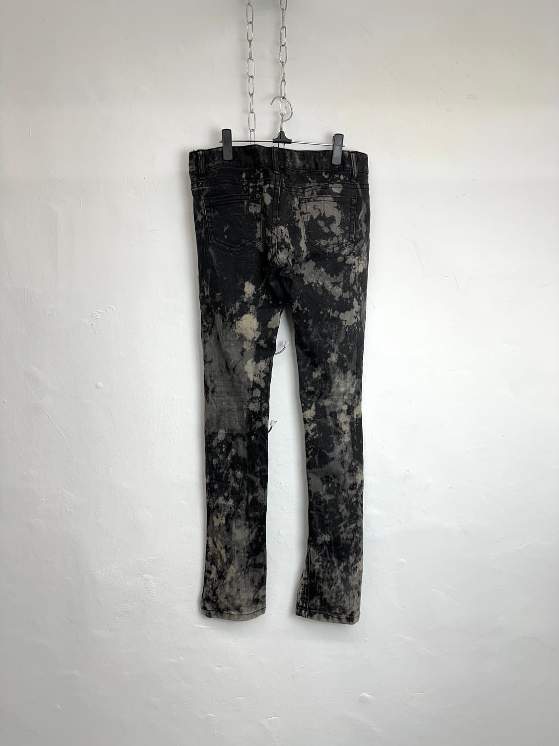 Bleach Splatter Destroyed Skinny Denim P 상품이미지8