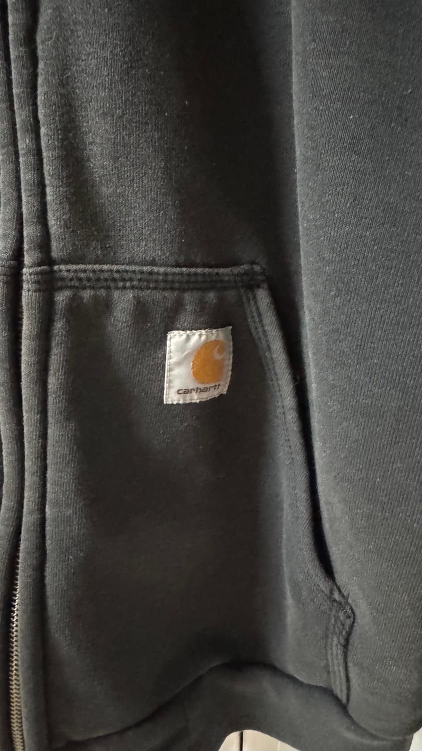 칼하트 써멀 후드 집업 레인 디펜더 S 상품이미지2