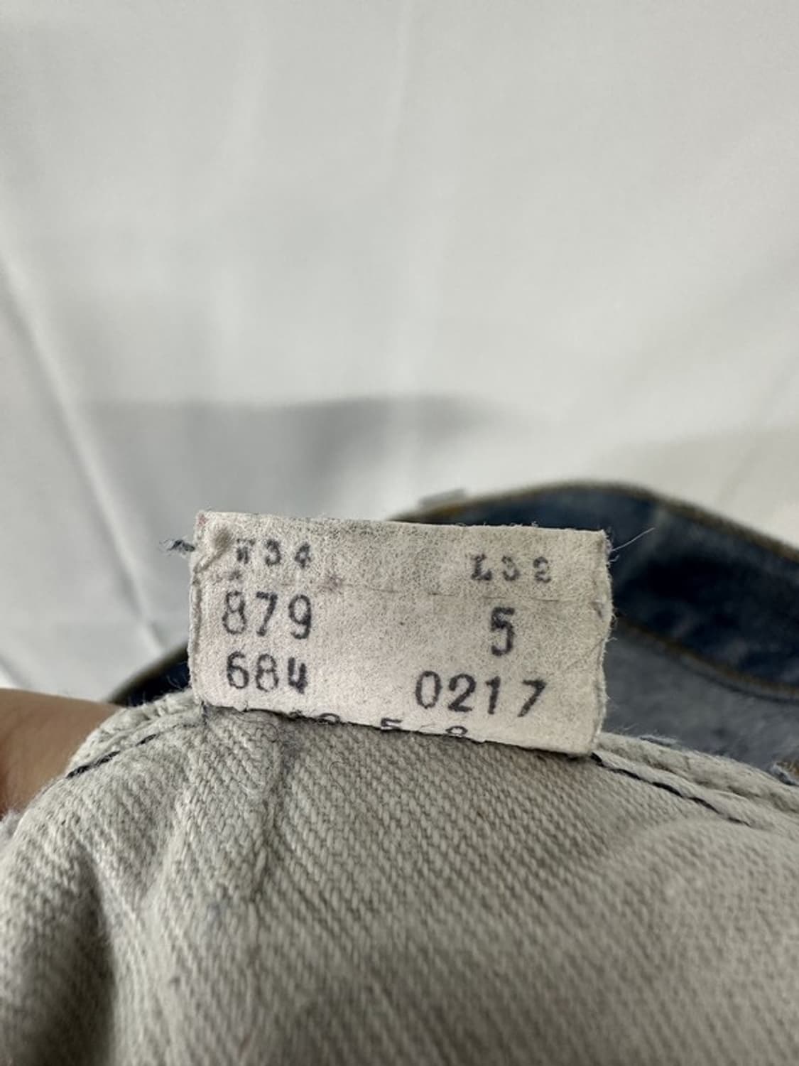 [L32W34] LEVI'S 684 70~80s USA 오렌지블랭크탭 상품이미지5