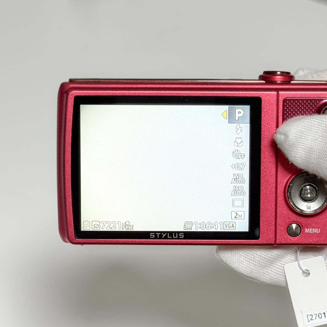 올림푸스 VR-370 레드 빈티지디카 상품이미지7