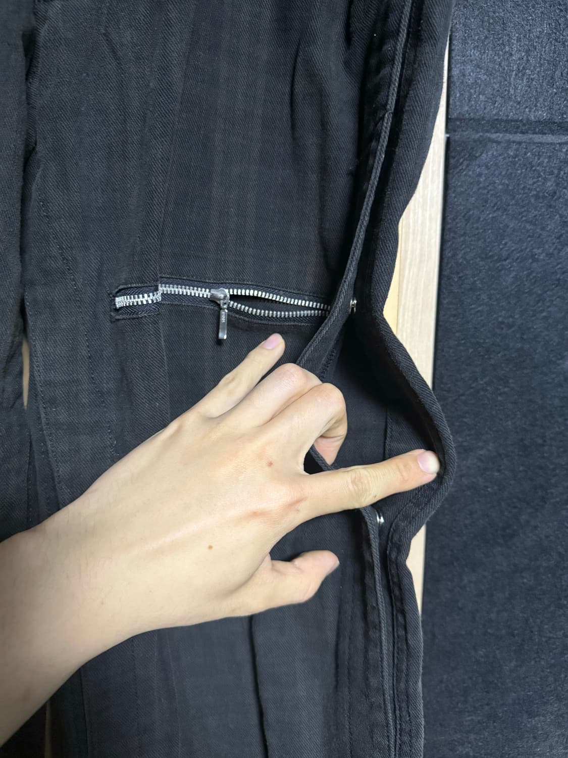 그런지 오픈 팬츠 상품이미지4