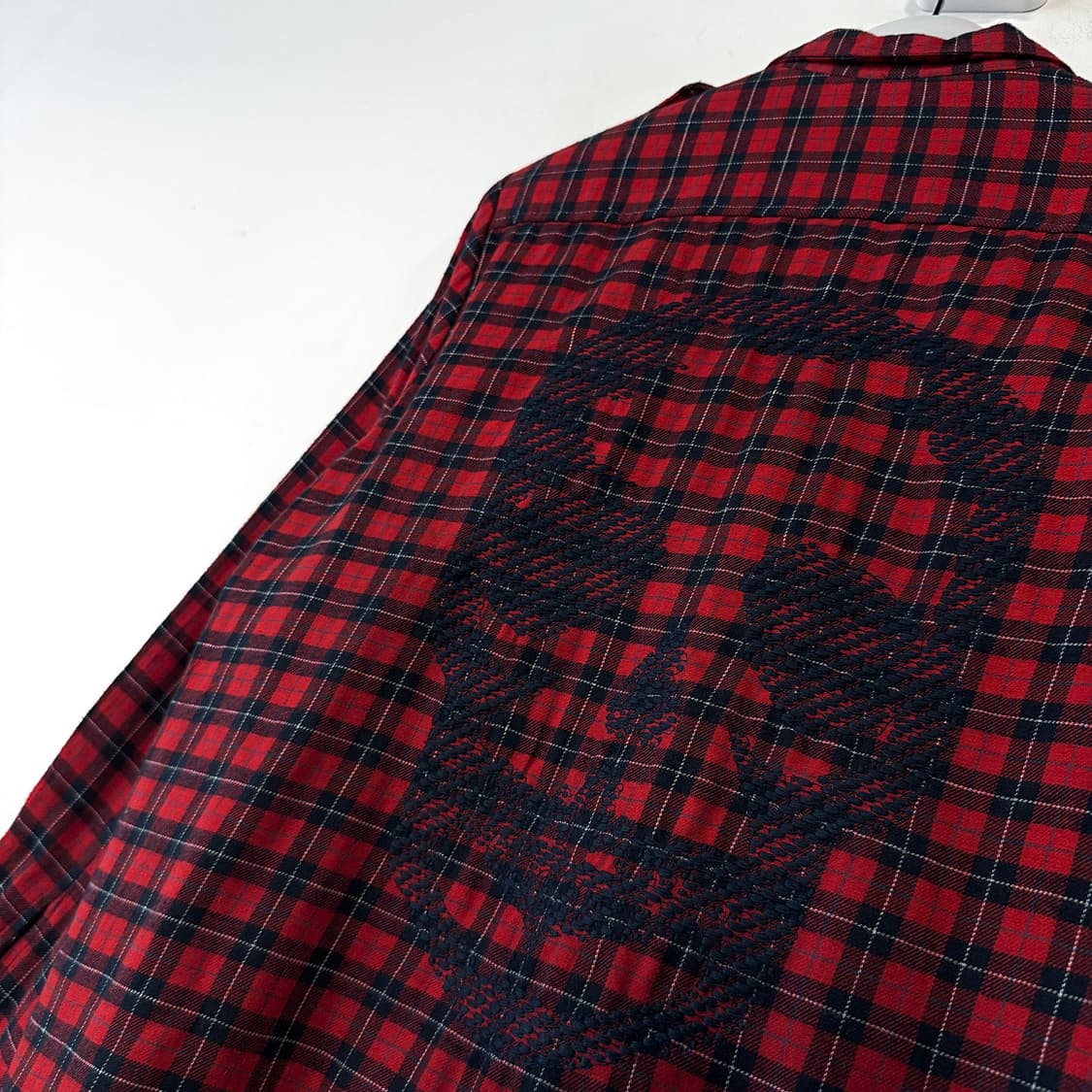 쟈딕앤볼테르 백 스컬 체크 셔츠 [새상품] 상품이미지5