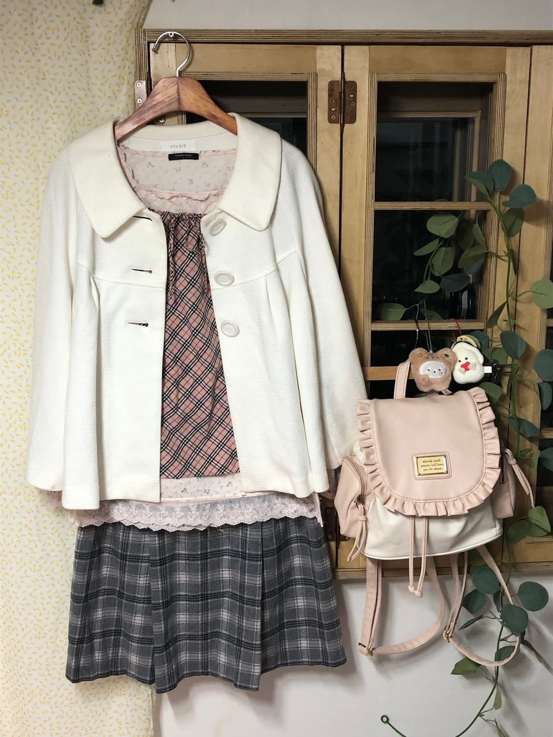 핀테레스트 모리 세트 버버리 노바체크 모리걸 상품이미지1