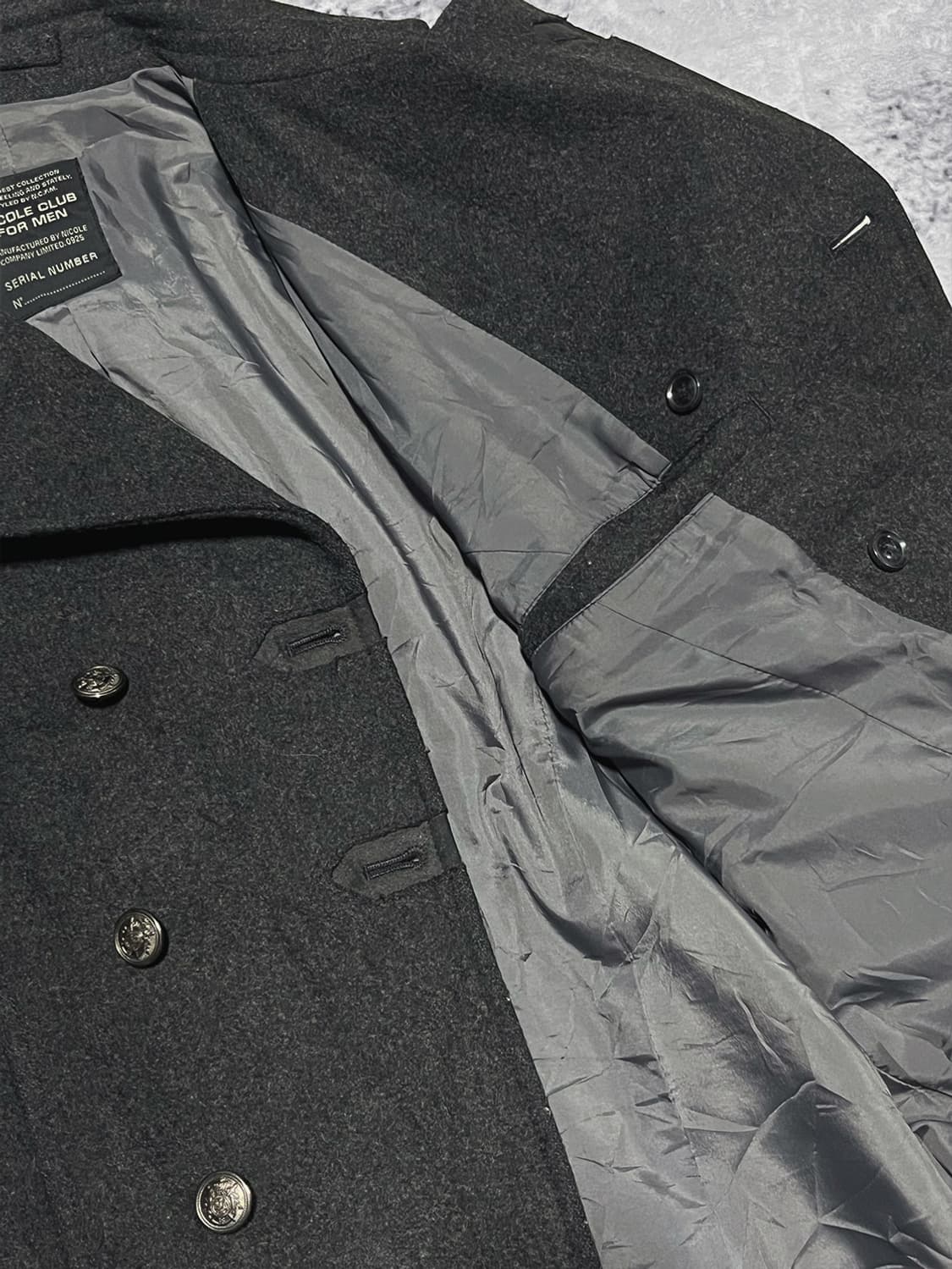 (nicole club for men) 00's wool jacket  상품이미지5