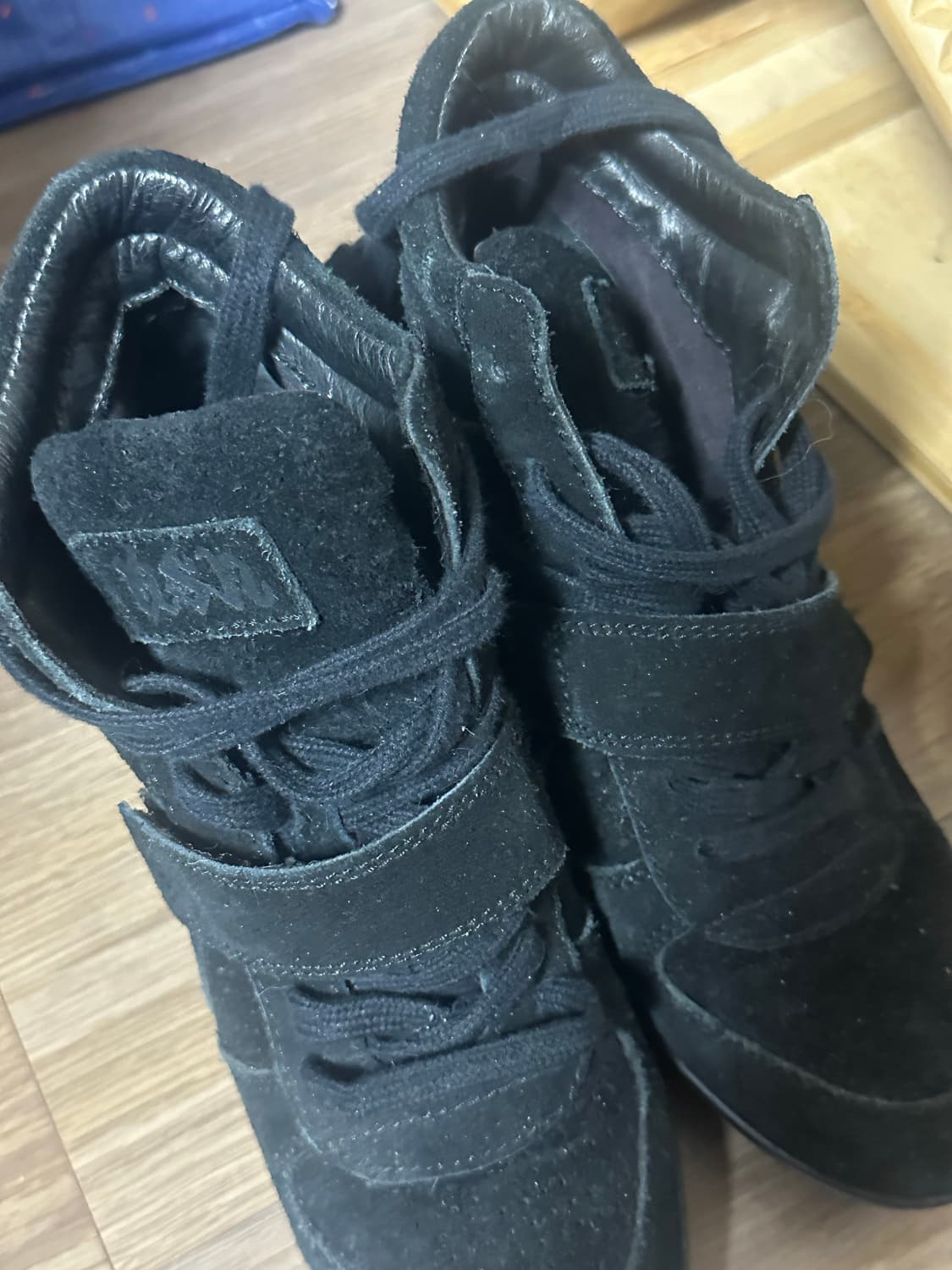 Ash 웨지스니커즈 블랙 상품이미지2